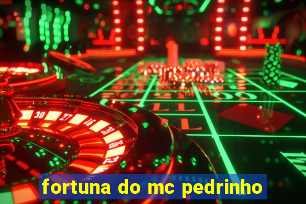 fortuna do mc pedrinho